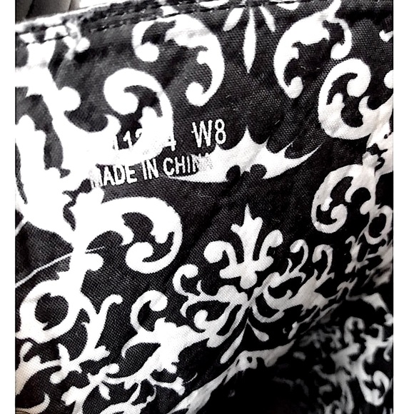 RARE Jack Skellington Black Quilted Lace Up Combat Boots by Disney & HT Sz 8 - Picture 7 of 9